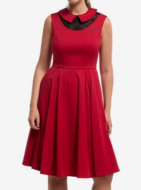 Marvel Spider-Man Web Collar Retro Dress Her Universe Exclusive, , hi-res